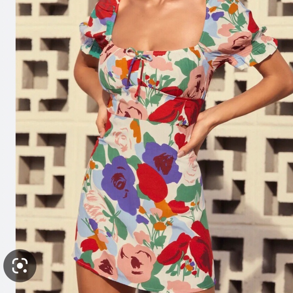 Faithfull the Brand Iris Floral Dress